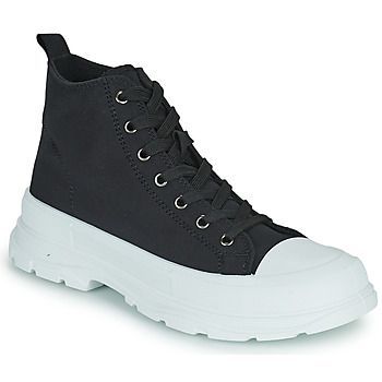 HIGHER  women's Shoes (High-top Trainers) in Black