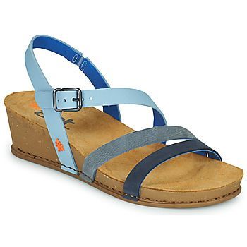 I LIVE  women's Sandals in Blue