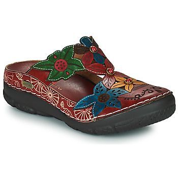 IDCELETTEO 0322  women's Clogs (Shoes) in Red
