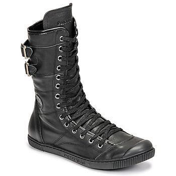 IRATIKO  women's Shoes (High-top Trainers) in Black