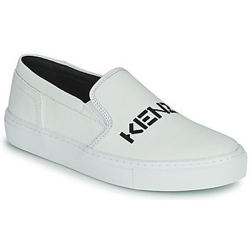 K-SKATE SLIP-ON KENZO LOGO  women's Slip-ons (Shoes) in White