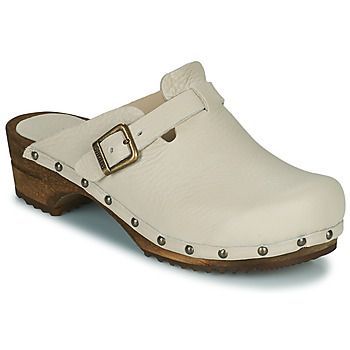 KRISTEL  women's Clogs (Shoes) in Beige