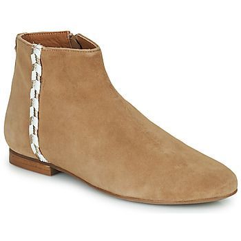 LAUSANNE  women's Low Ankle Boots in Brown