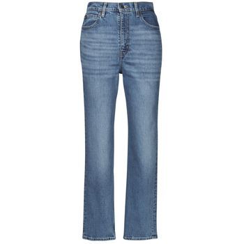Levis  70S HIGH SLIM STRAIGHT  women's Jeans in Blue