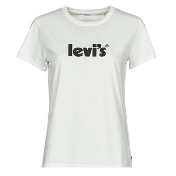 Levis  THE PERFECT TEE  women's T shirt in White