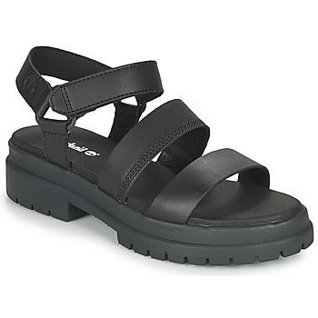 London Vibe 3 bands  women's Sandals in Black