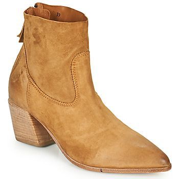 LUCREZIA  women's Low Ankle Boots in Brown