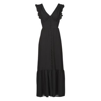 MANHATTAN  women's Long Dress in Black