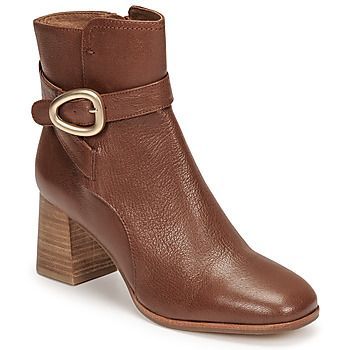 NOEMIA  women's Low Ankle Boots in Brown