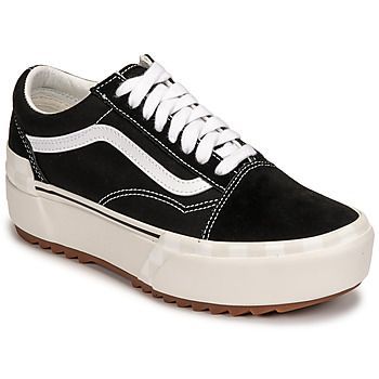 Old Skool Stacked  women's Shoes (Trainers) in Black
