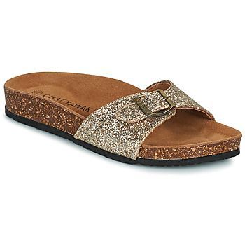 OPALINE  women's Mules / Casual Shoes in Gold