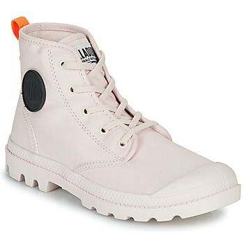 PAMPA HI TWILL~PEACH BLUSH~M  women's Shoes (High-top Trainers) in Pink