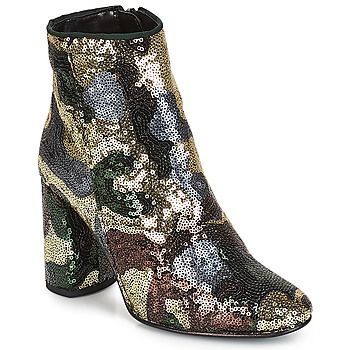 REQUIEM  women's Low Ankle Boots in Gold