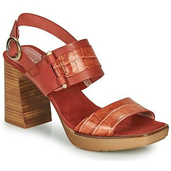 PETRA  women's Sandals in Brown
