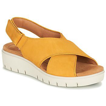 UN KARELY SUN  women's Sandals in Yellow