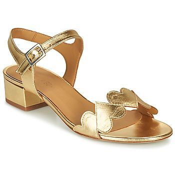 POPPY  women's Sandals in Gold