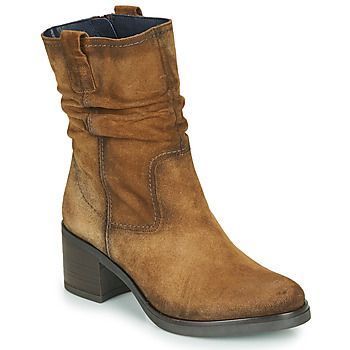 ROX  women's Low Ankle Boots in Brown