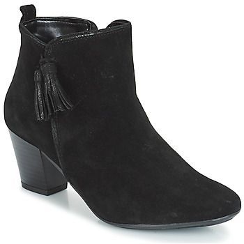 TINETTE  women's Low Ankle Boots in Black