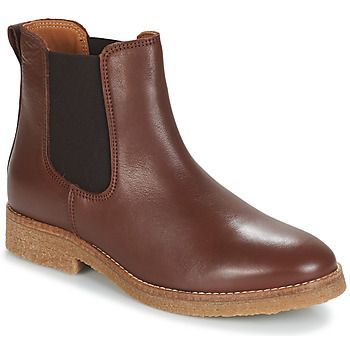 THELA  women's Mid Boots in Brown