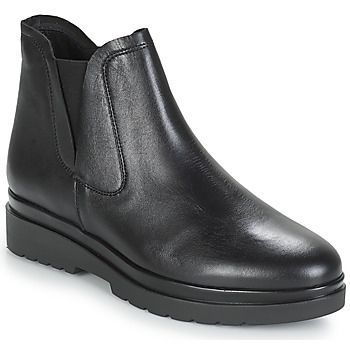 TALK  women's Mid Boots in Black