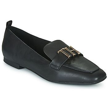 POLISHED TOMMY LOAFER  women's Loafers / Casual Shoes in Black