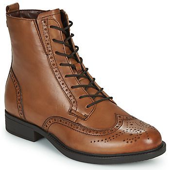 SUZAN  women's Mid Boots in Brown
