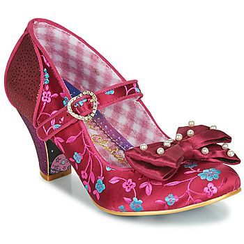 Snow Drop  women's Court Shoes in Pink