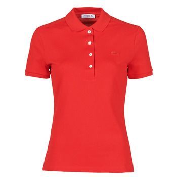 POLO SLIM FIT  women's Polo shirt in Red
