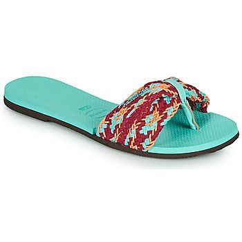 YOU ST TROPEZ MESH  women's Flip flops / Sandals (Shoes) in Blue