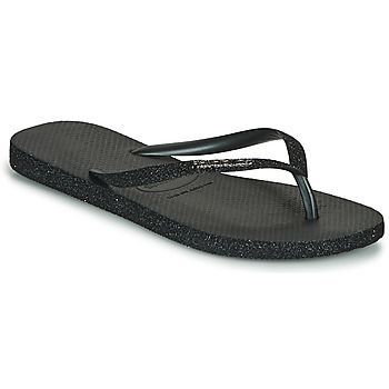 SLIM SPARKLE II  women's Flip flops / Sandals (Shoes) in Black