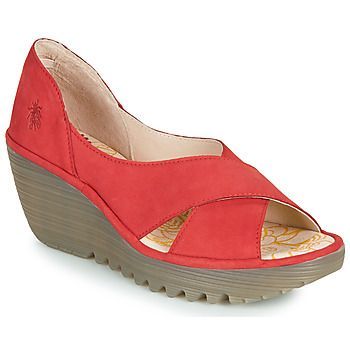 YOMA  women's Sandals in Red
