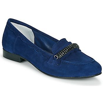 PIBINA  women's Loafers / Casual Shoes in Blue