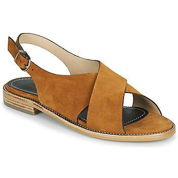 RAVILLOLES  women's Sandals in Brown