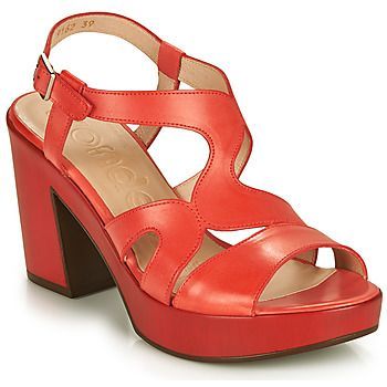 PAROTI  women's Sandals in Red