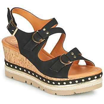 PAPOTE  women's Sandals in Black