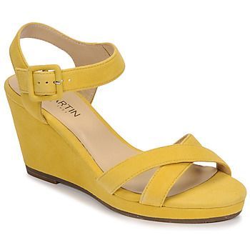 QUERIDA  women's Sandals in Yellow