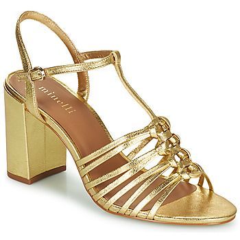 THERENA  women's Sandals in Gold