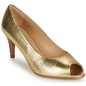PARMINA  women's Court Shoes in Gold