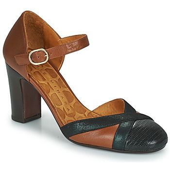 WABE  women's Court Shoes in Brown