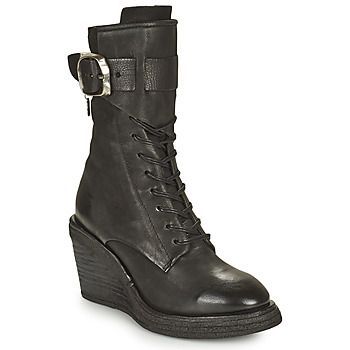TALL  women's Low Ankle Boots in Black