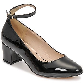 PRISCA  women's Court Shoes in Black