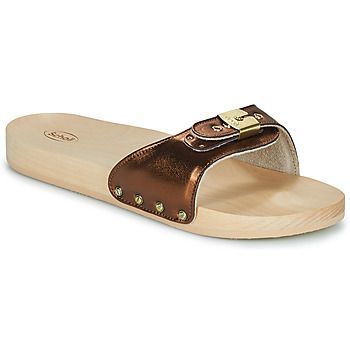 PESCURA FLAT  women's Mules / Casual Shoes in Gold