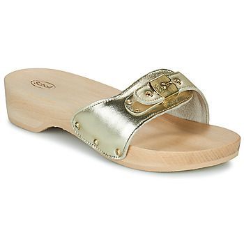PESCURA HEEL  women's Mules / Casual Shoes in Gold