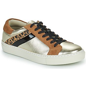 PITINETTE  women's Shoes (Trainers) in Gold