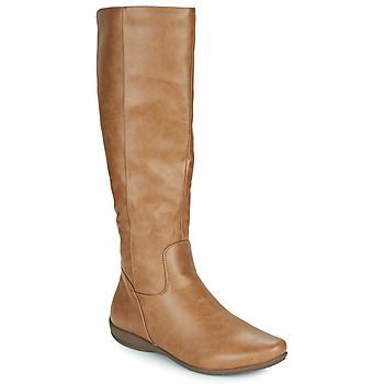 PLERILA  women's High Boots in Brown