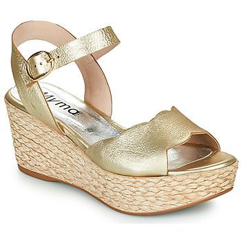 POLIDO  women's Sandals in Gold