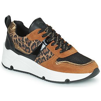 PRIETTE  women's Shoes (Trainers) in Brown