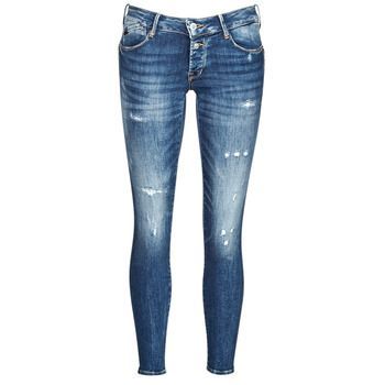 PULPC FINO  women's Skinny Jeans in Blue