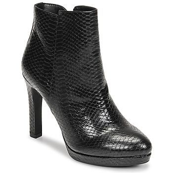 ROXANA  women's Low Ankle Boots in Black