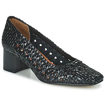 SAUVAGE  women's Court Shoes in Black